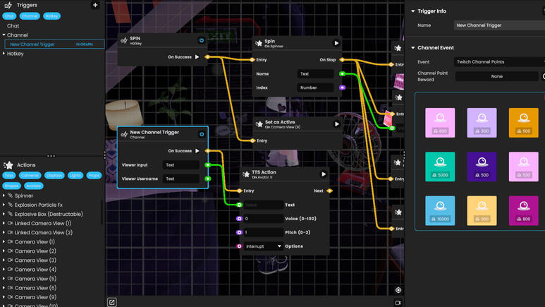 MXM Node Graph Editior